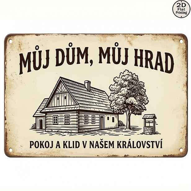 TEMU 2D plochá, 1ks dřevěná dekorativní plaketa, obdélníková vintage rustikální závěsná cedule, patinovaný béžový retro pozadí s opotřebovanými