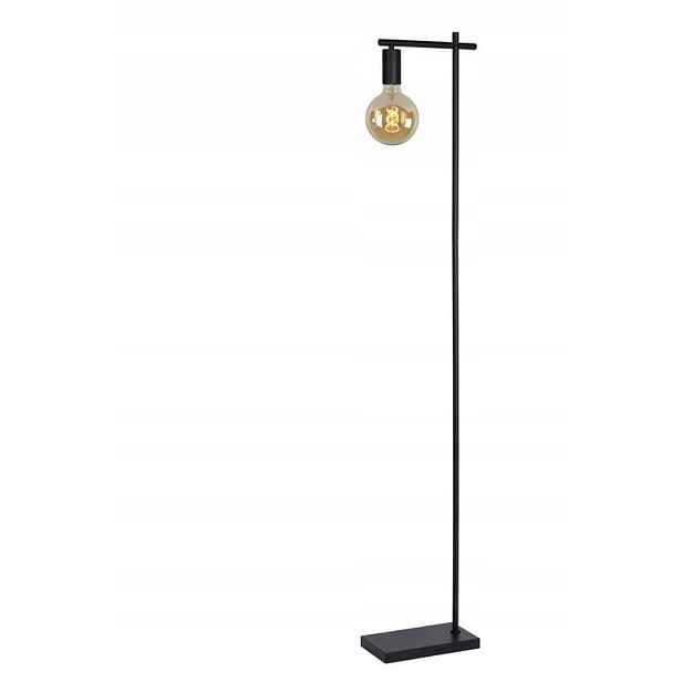 Podlahová lampa Lucide Leanne E27 40W Černá Kovová 152 cm