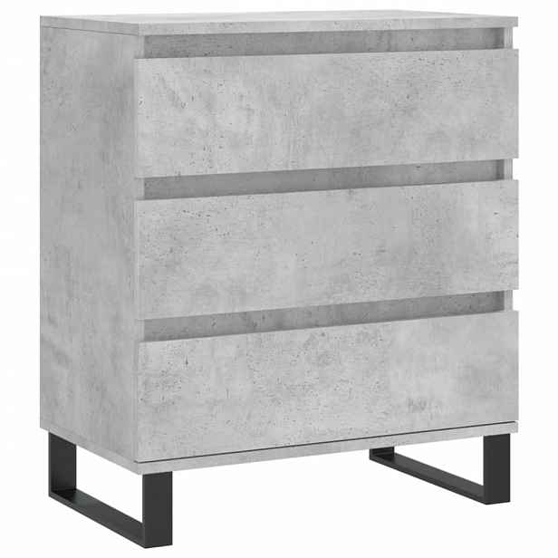 vidaXL Příborník betonově šedý 60 x 35 x 70 cm kompozitní dřevo