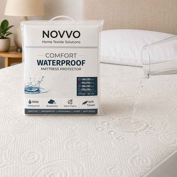 Chránič na Matrace Voděodolný 140x200 s gumou Jersey Premium Bavlna