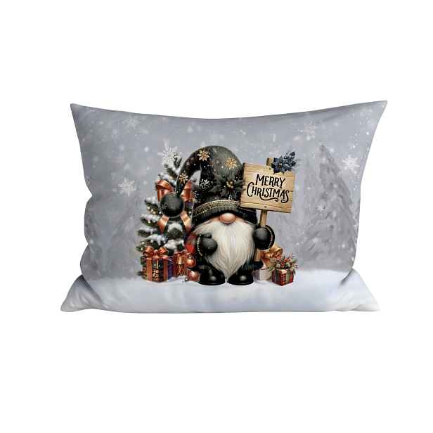 3D povlak na polštář z mikrovlákna NOIR GNOME 50x70 cm, barevný