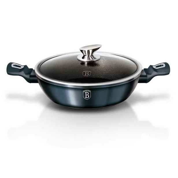 Berlinger Haus Hrnec Hrnec 28 CM Aquamarine BH1877 Pro Indukci Plynem