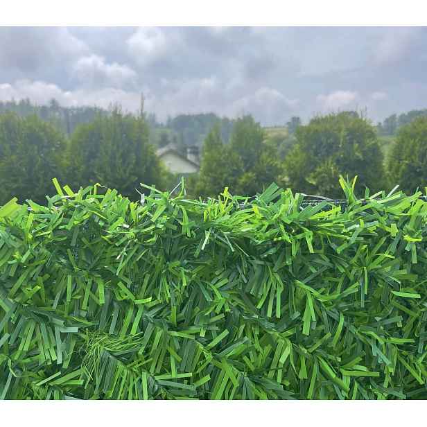 GTEX Umělý živý plot, neprůhledné pletivo - 10m x 1m