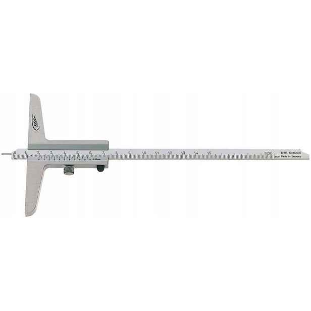 Hloubkoměr s měřicí jehlou z nerezové oceli 200 mm Hp