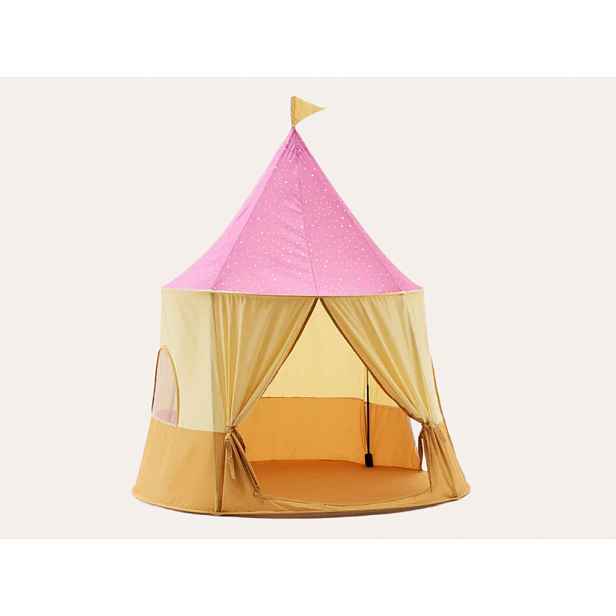 Kid's Concept Hrací stan Cirkus - žlutý