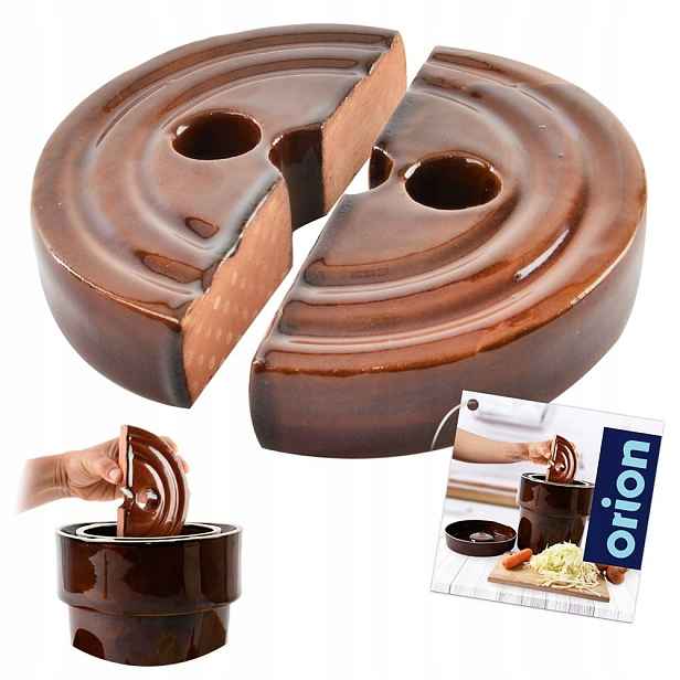 Keramický k nakládání na kynutí zelí 15 cm