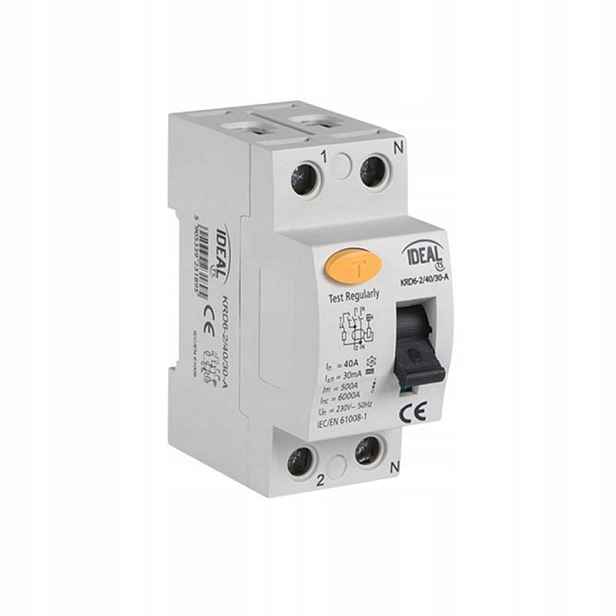 Proudový spínač 2P 16A Ac 10mA Ideal