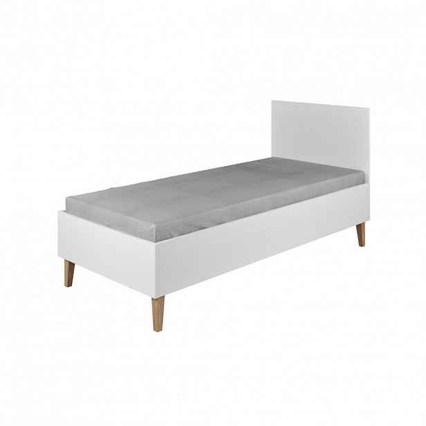 RAUMHIRSCH FURNITURE DĚTSKÁ POSTEL Kubi bez zásuvky a matrace, bílá, 180/80