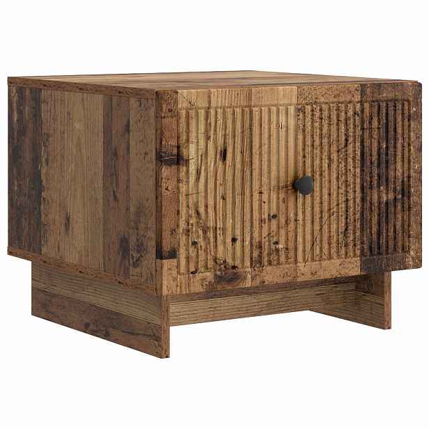 vidaXL Konferenční stolek Staré dřevo 49 x 50 x 40 cm Kompozitní dřevo
