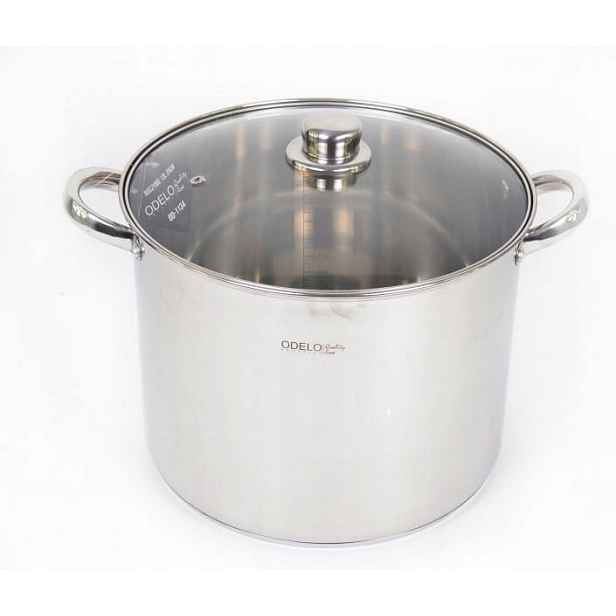 Hrnec s víkem velký 13L ocelový Odelo 28 cm stock pot