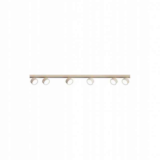 Led Nástěnné Svítidlo Capris Otočné GX53 15W Aluminium Ocel Béžová Zlatá