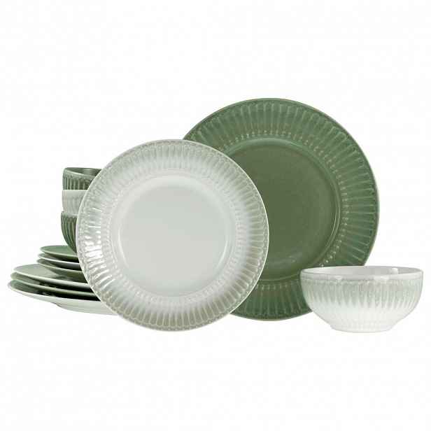 Creatable JÍDELNÍ SOUPRAVA Celadon Mix 12dílné