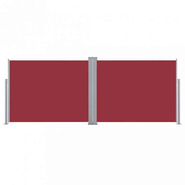 Zatahovací boční markýza 170x600 cm Dekorhome Červená