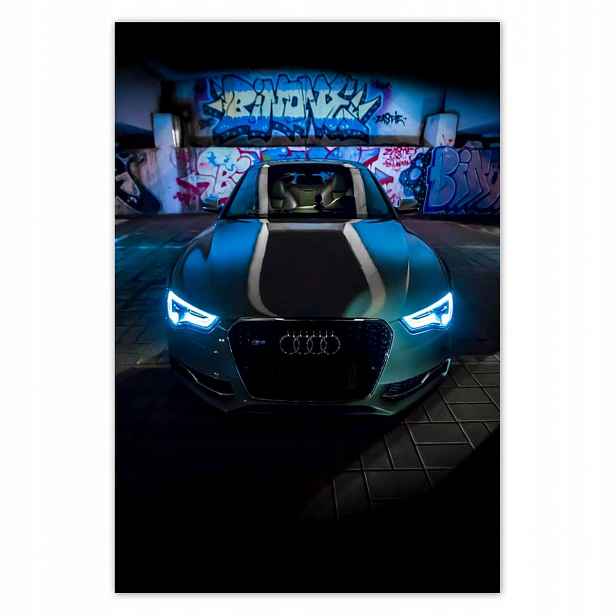 Plakáty 125x185 Modré Audi Auta