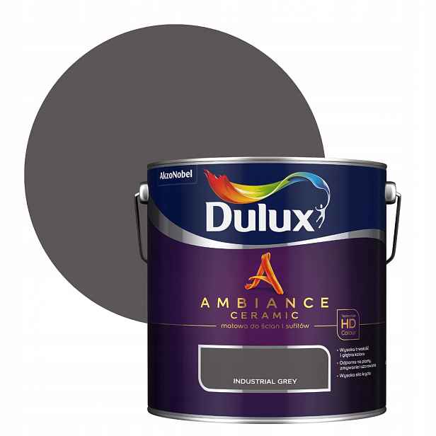 Dulux Ambiance Ceramicna 2,5L Industrial Grey