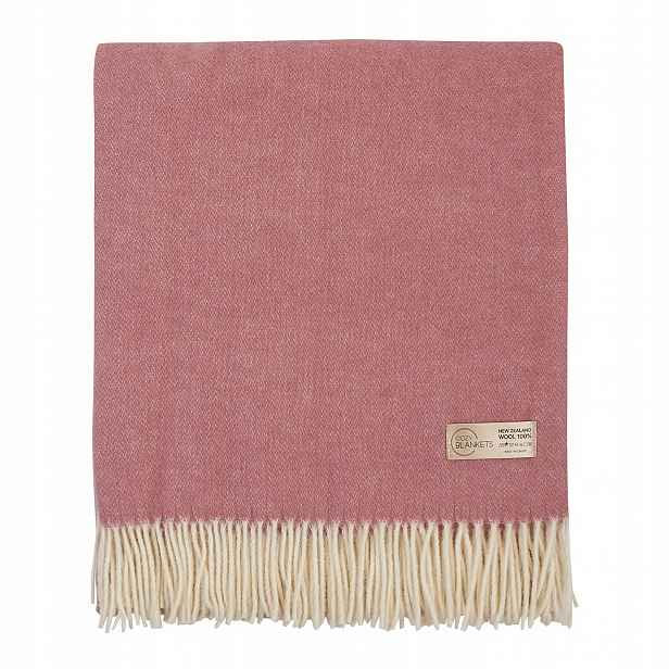 Vlněná Deka teplá měkká 100% vlna pléd deky 170x200 Cozy Blankets
