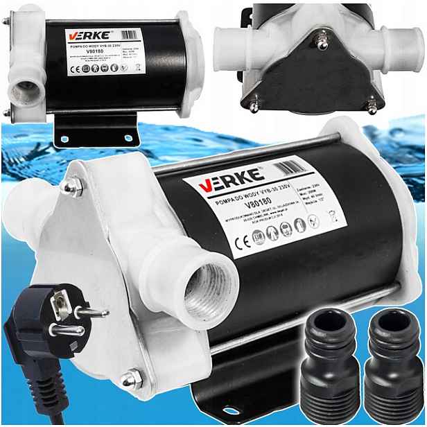 Vodní Čerpadlo Pumpa Pro Přečerpávání Vody Oběhová 230V 200W 40l/m