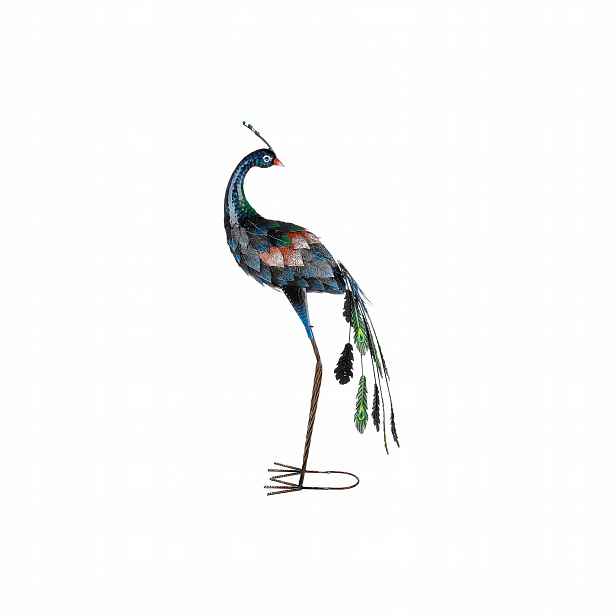 Zahradní dekorace Páv, 78 cm
