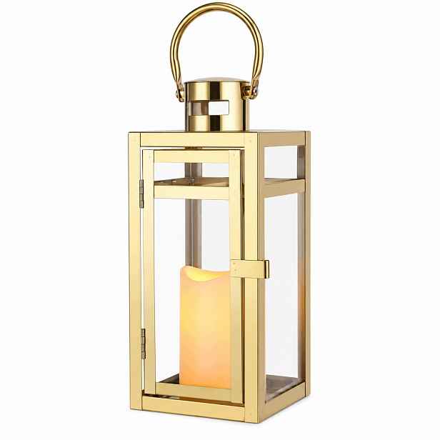 Elegantní Zlatý Trirocks Lampion – Jedinečná Dekorace Vašeho Domova!