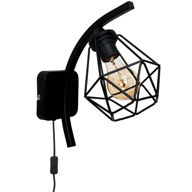 Velká nástěnná lampa Diamond vintage loft nástěnné svítidlo Led lampa