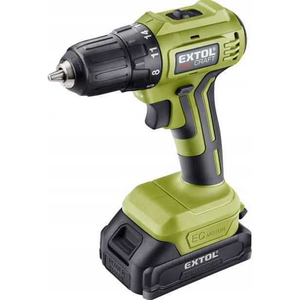 Vrtací šroubovák aku, Brushless, 20V Li-ion, 2×2Ah