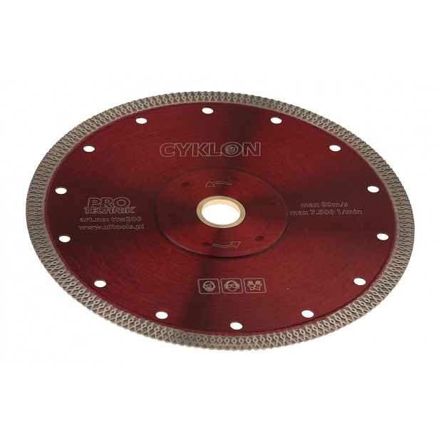 Diamantový Kotouč Tenký 200x10x1.6 25.4 gres Technologie Hot-press