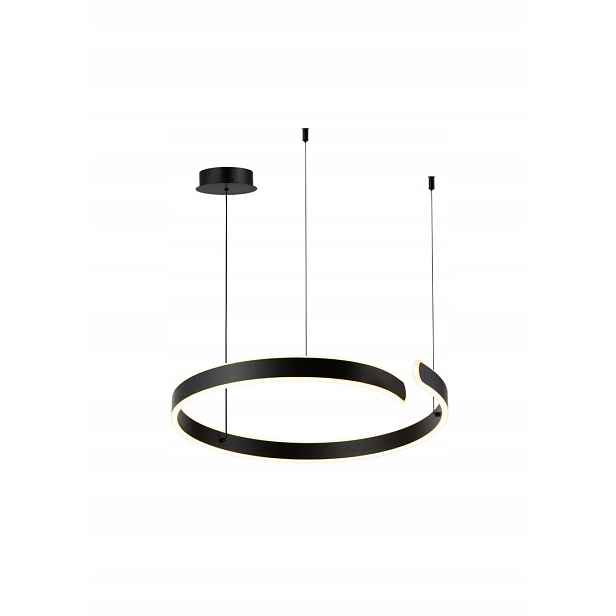 Závěsná Led lampa Rabalux Silnora Černá, Variabilní barva, 35 W, 120 cm