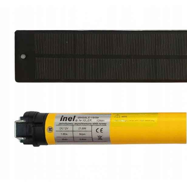 Inel motor pro rolety N-10LER 10/14 trubka Ø40 rádio akumulátor solární panel