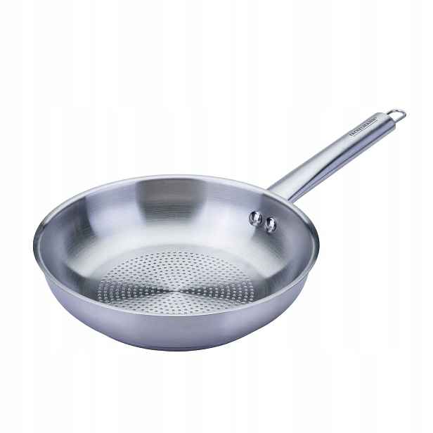 Pánev28 cm z nerezové oceli bez povrchové úpravy Fackelmann Oval