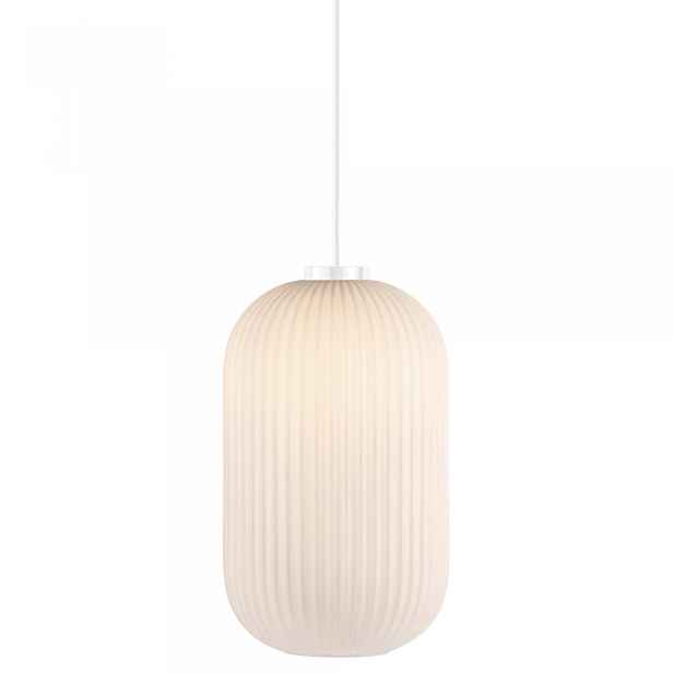Závěsná stropní lampa Bílá Milford E27 Stmívatelné Sklo Nordlux