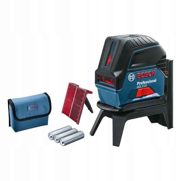 Bosch Gcl 2-15 RM1, křížový laser, držák, box