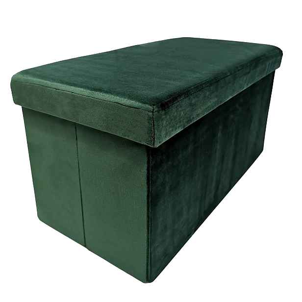Kontrast Skládací taburet PERFECT DUO 60x30 cm tmavě zelený