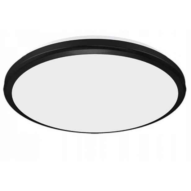 Lampa stropní svítidlo venkovní černá Led 24W IP54 lampa 4200k neutrální barva
