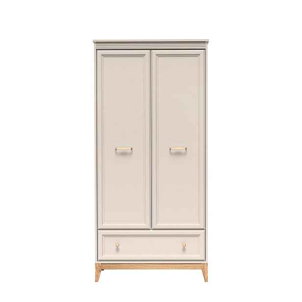 MASSENO ŠATNÍ SKŘÍŇ S OTOČNÝMI DVEŘMI CUNEO, 92/193/54,5 cm 2dveřová, kašmírová