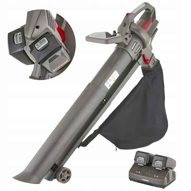 Foukač Vysavač Drtič listí 2x 4Ah Mountfield Mvs 20 Li Kit