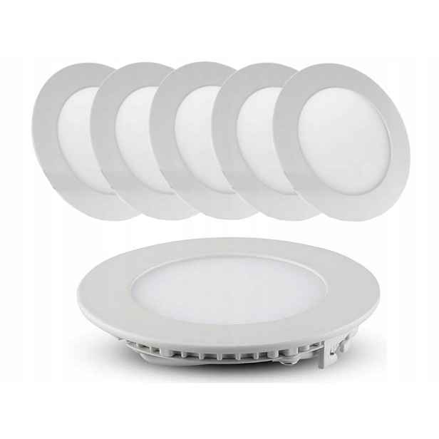 Ultratenký stropní panel Halogen Led Sada 6x