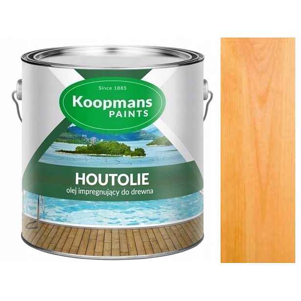 Koopmans Houtolie 2,5 L Impregnační Olej Na Dřevo 102 Pinia Středomořská