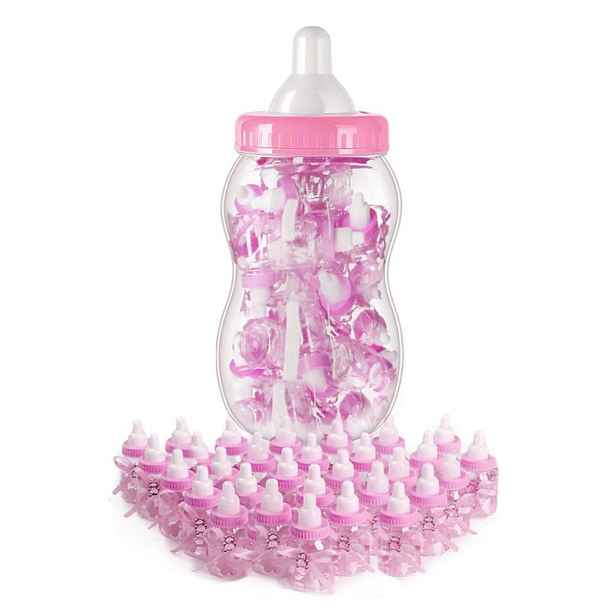 Sada 30 Lahví Na Baby Shower Křtiny Narození Poděkování Hostům