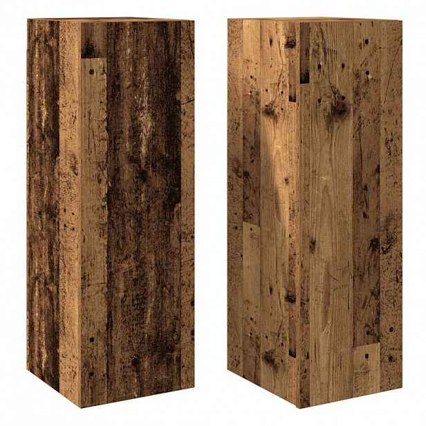 vidaXL TV skříňky 2 ks old wood 30,5 x 30 x 90 cm kompozitní dřevo