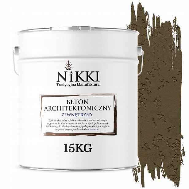 Dekorativní venkovní architektonický beton 10 m2 15 kg Khaki Tmavý F456