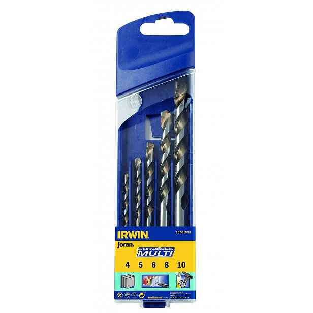 Irwin Univerzální Vrtáky Cordless Sada Univerzálních Vrtáků (5 ks)