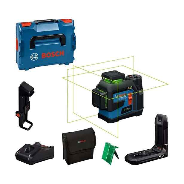 Bosch - Rotační laser, dosah 100 m, s příslušenstvím 0601065401