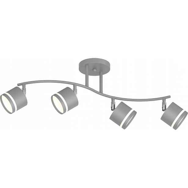 Šedý Stropní Lustr GX53 Moderní Minimalistický Vargo DL1291