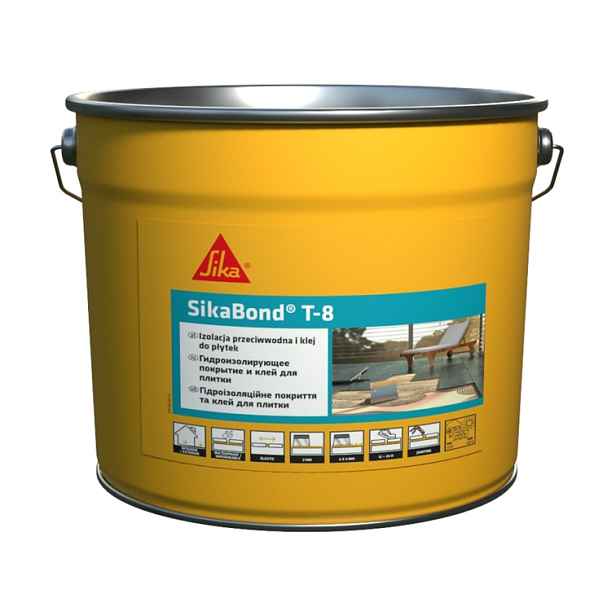 SikaBond T8 – izolační lepidlo na dlaždice 2v1 13,4 kg 10 l