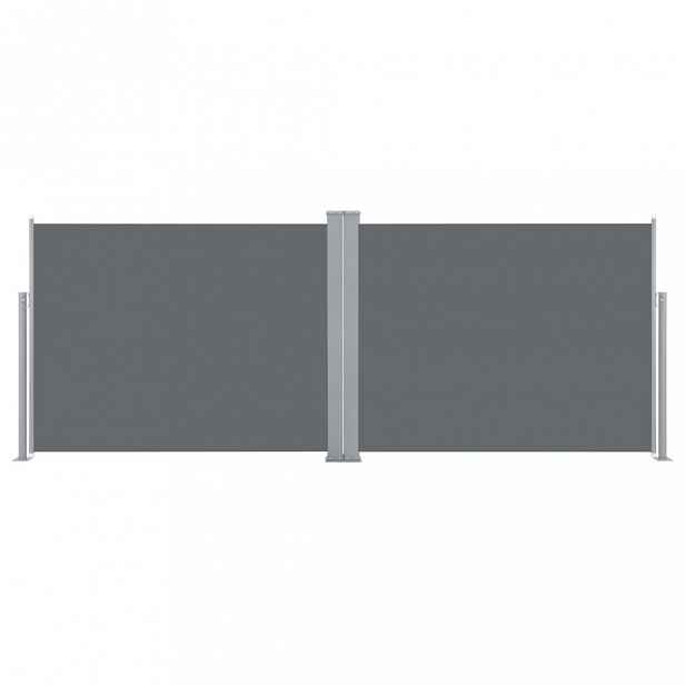 Zatahovací boční markýza 140x600 cm Dekorhome Antracit