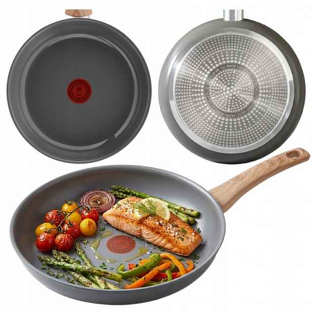 Tefal Velká Pánev Na Smažení Tradiční Keramická Indukce 30 CM