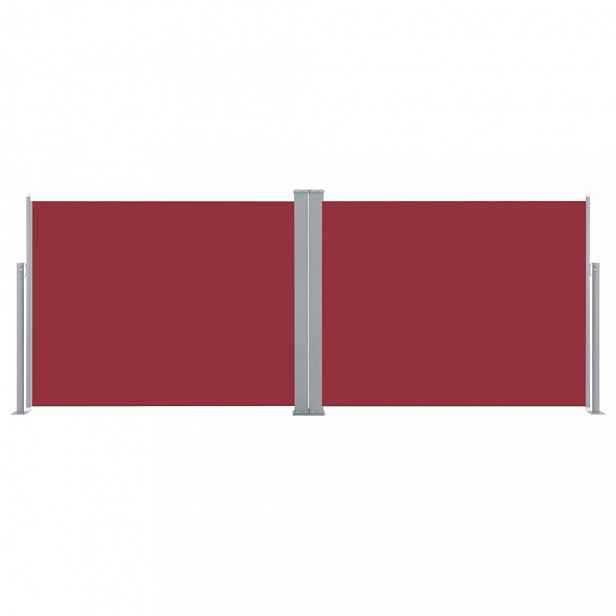 Zatahovací boční markýza 120x600 cm Dekorhome Červená