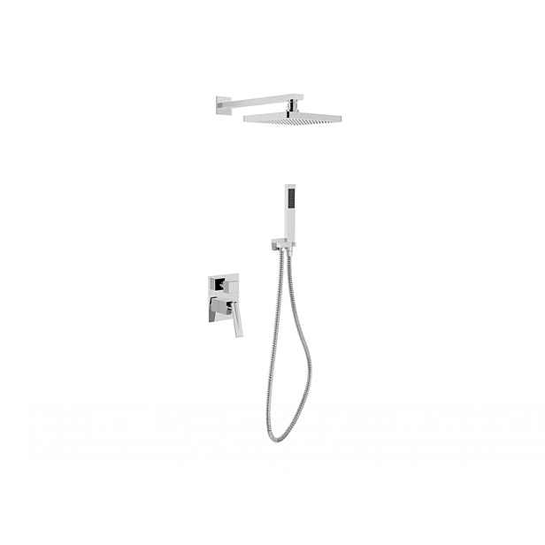 BESCO Olsen Spa  ASPIRA BABPAICH - Podomítkový sprchový set ASPIRA I chrom