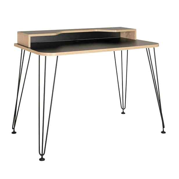 Casarredo Pracovní stůl BRAYDEN 3 12.66 černá/dub sonoma