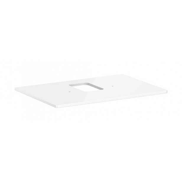 Deska pod umyvadlo Hansgrohe Xelu Q 78x1,6x55 cm bílá lesklá 54120050